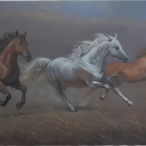 horses 100x200cm