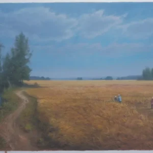 Lanscape Ricefild 100x200cm